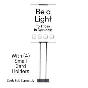Black Text Be A Light Invitation Station Invitation Stations