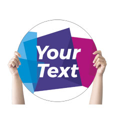 Vibrant Shapes Your Text 