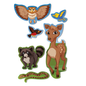 Adventure Kids Animal Pack Coroplast Shapes