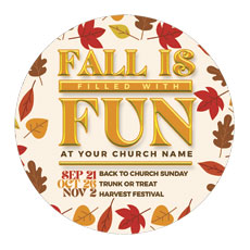 Fall Is Fun Leaves 