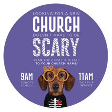 New Church Fall Dog 