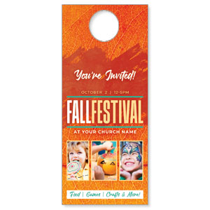 Fall Festival Events DoorHangers