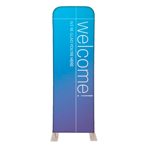 Color Wash Welcome 2' x 6' Sleeve Banner