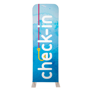 Ocean Buddies Check In 2' x 6' Sleeve Banner