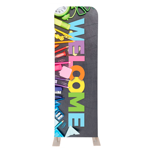 Back To School Colors 2' x 6' Sleeve Banner