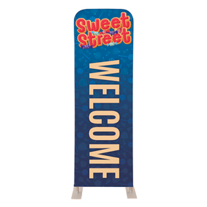 Sweet Street 2' x 6' Sleeve Banner