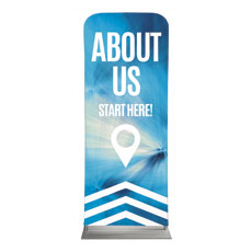 Chevron Blue About Us 