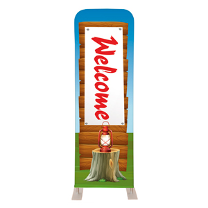 Adventure Kids Welcome 2' x 6' Sleeve Banner