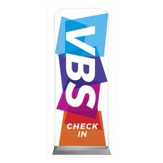 Vibrant Shapes VBS Check In 