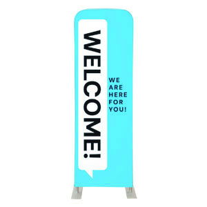 Chat Bubble 2' x 6' Sleeve Banner