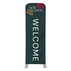 New Season Green 2' x 6' Sleeve Banner