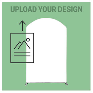 5'x8' Curved Sleeve: Upload Your Design 5' x 8' Curved Top Sleeve