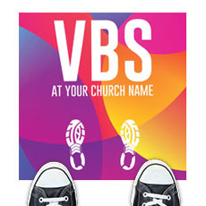 Curved Colors VBS Feet 