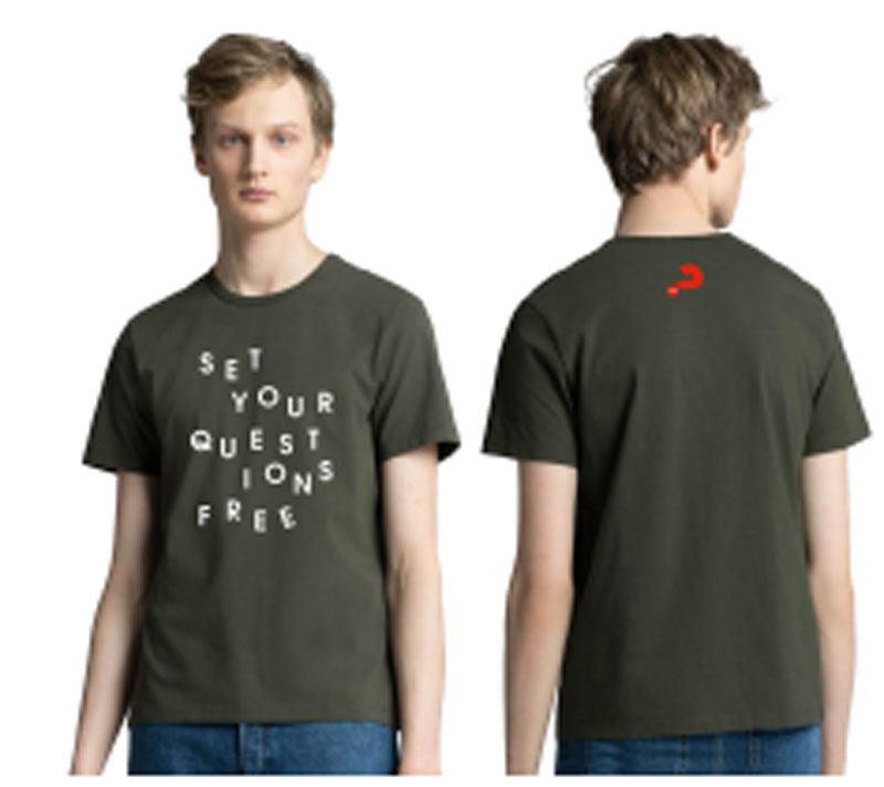 T-Shirts, Alpha, Alpha Questions T-Shirt X-Large, XLarge