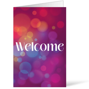 Bokeh Welcome Bulletins 8.5 x 11