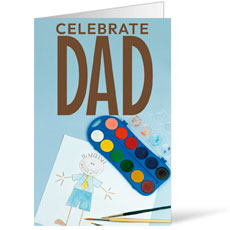 Celebrate Dad Drawing 