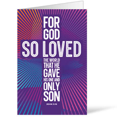 God So Loved Cross 