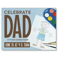 Celebrate Dad Drawing 