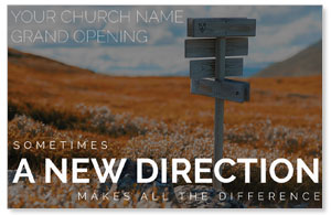 A New Direction Medium InviteCards