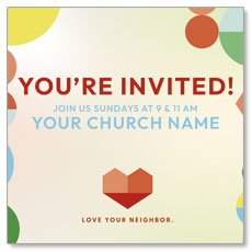 Love Your Neighbor Invite 