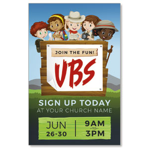 Adventure Kids VBS Medium InviteCards