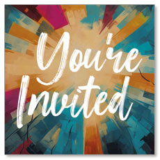 Color Tiles Invite 