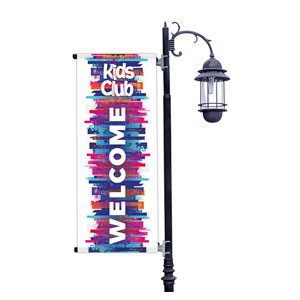 Kids Club Light Pole Banners