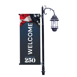 Celebrate 250 Light Pole Banners