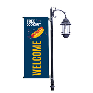 Hot Dog Invited Light Pole Banners