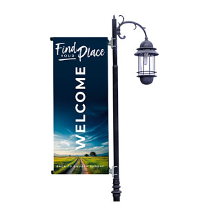 BTCS Find Your Place Light Pole Banners