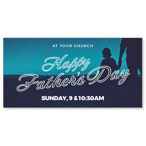 Father's Day 11" x 5.5" Oversized Postcards