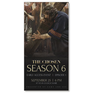 The Chosen Season 6 11" x 5.5" Oversized Postcards