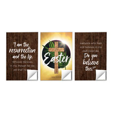 Easter Layers Triptych 