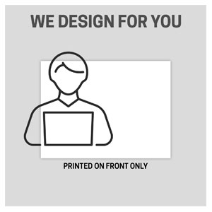 23" x 17.25" Rigid Sign Single Sided: Full Custom 23" x 17.25" Rigid Sign