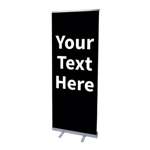 Build Your Design White 2'7" x 6'7"  Vinyl Banner