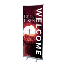 He Is Risen Tomb Cross 