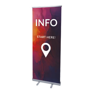 Vibrant Paint Info 2'7" x 6'7"  Vinyl Banner