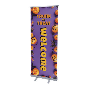 Trunk or Treat Invited 2'7" x 6'7"  Vinyl Banner