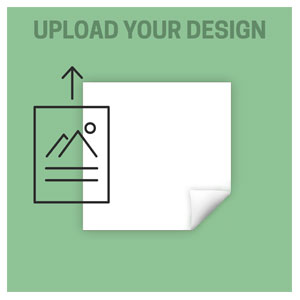 3 x 3 Banner: Upload Your Design StickUp