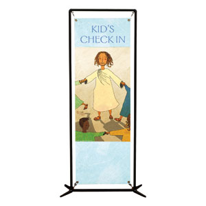 JSB Check In 2' x 6' Banner