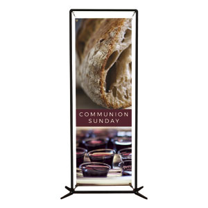 Communion Sunday 2' x 6' Banner