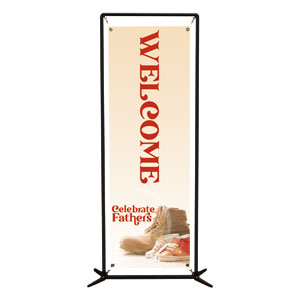 Celebrate Fathers 2' x 6' Banner