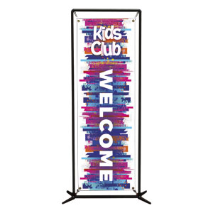 Kids Club 2' x 6' Banner