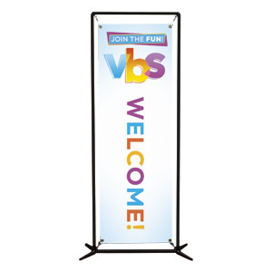 Colorful VBS 2' x 6' Banner