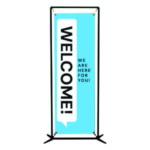 Chat Bubble 2' x 6' Banner
