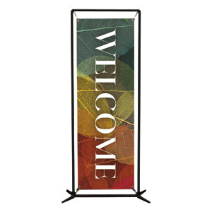 Fall Colorful Leaves 2' x 6' Banner