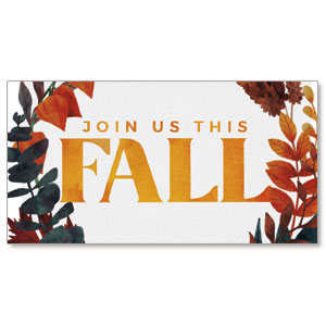 Fall Leaves Watercolor Social Media Ad Packages