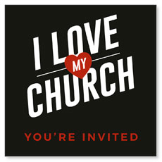 I Love My Church Heart 