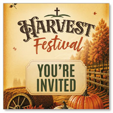 Harvest Festival Sign Post 