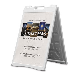 Christmas Whole Story 2' x 3' Street Sign Banners